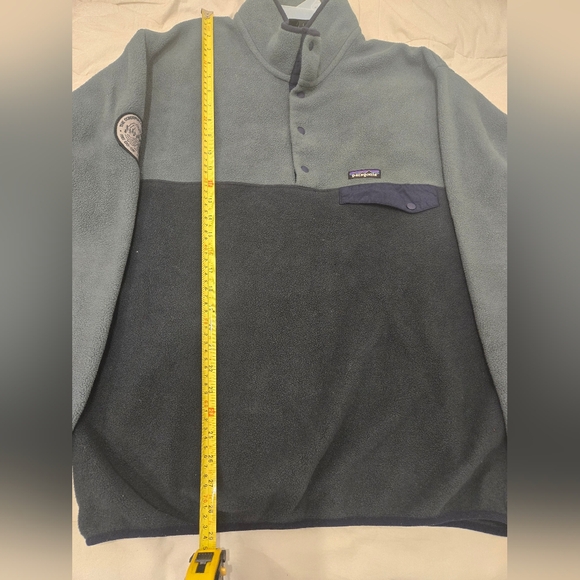 Men's Lightweight Synchilla Snap-T Pullover - Patagonia - Picture 8 of 9